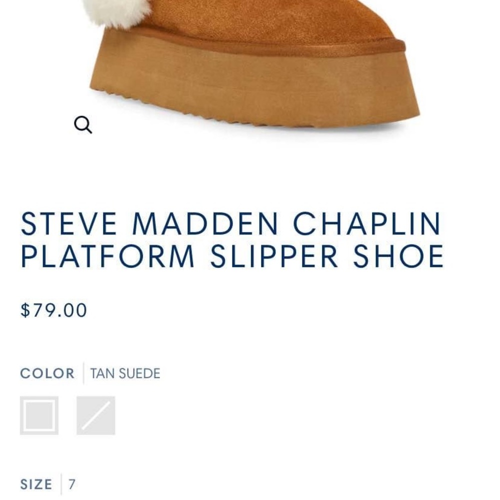 Steve Madden Chaplin Platform Slipper/Shoe